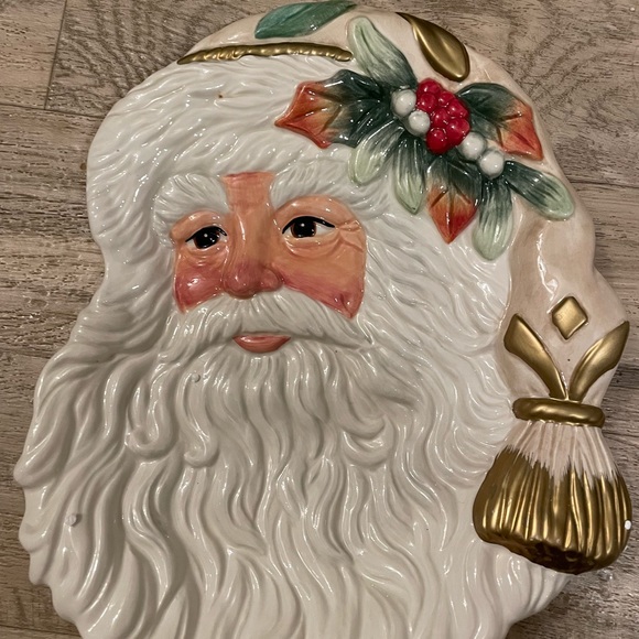 Fitz And Floyd Winter Wonderland Server Set // Christmas decor - Picture 3 of 10